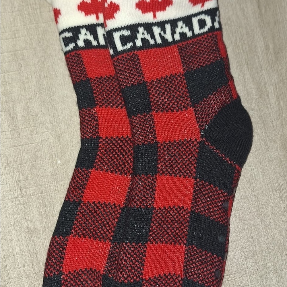 Womens Slipper Fuzzy Socks Non Slip Grips Winter Warm - Picture 6 of 8